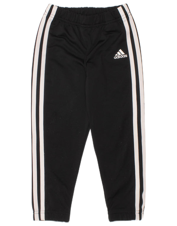 Adidas Drenge Træningsdragt Bukser Joggers 2-3 År Sort Polyester