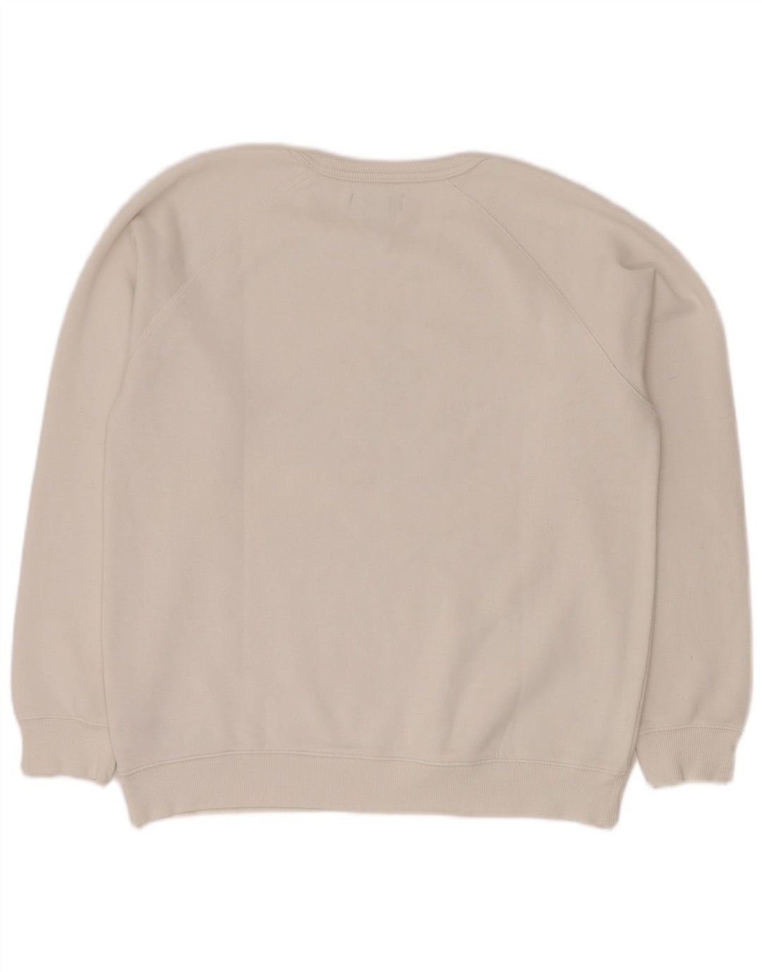 ADIDAS grafisk sweatshirt til mænd Medium hvid bomuld