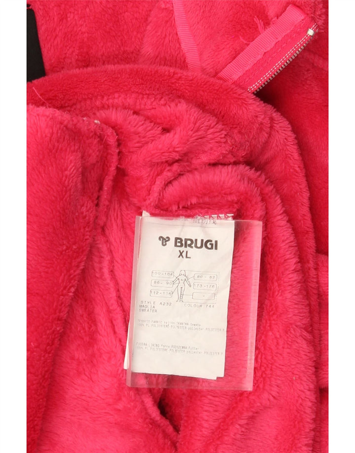 Brugi Dame Fleecejakke UK 18 XL Pink Polyester