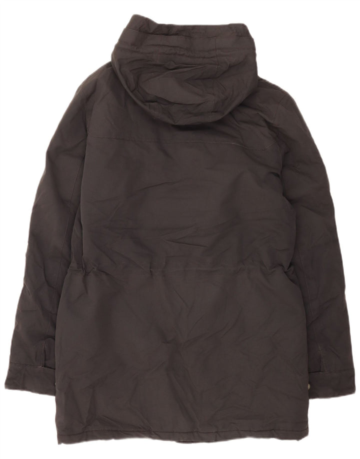 O'Neill Herre Hooded Parka Jacket UK 38 Medium Navy Blue Polyester