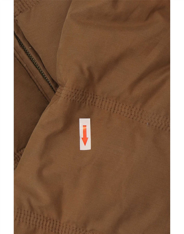 Timberland Polstret Damejakke UK 12 Medium Brun Bomuld