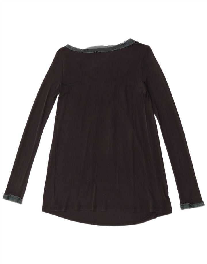 Max & Co. Dame Top Langærmet UK 12 Medium Sort