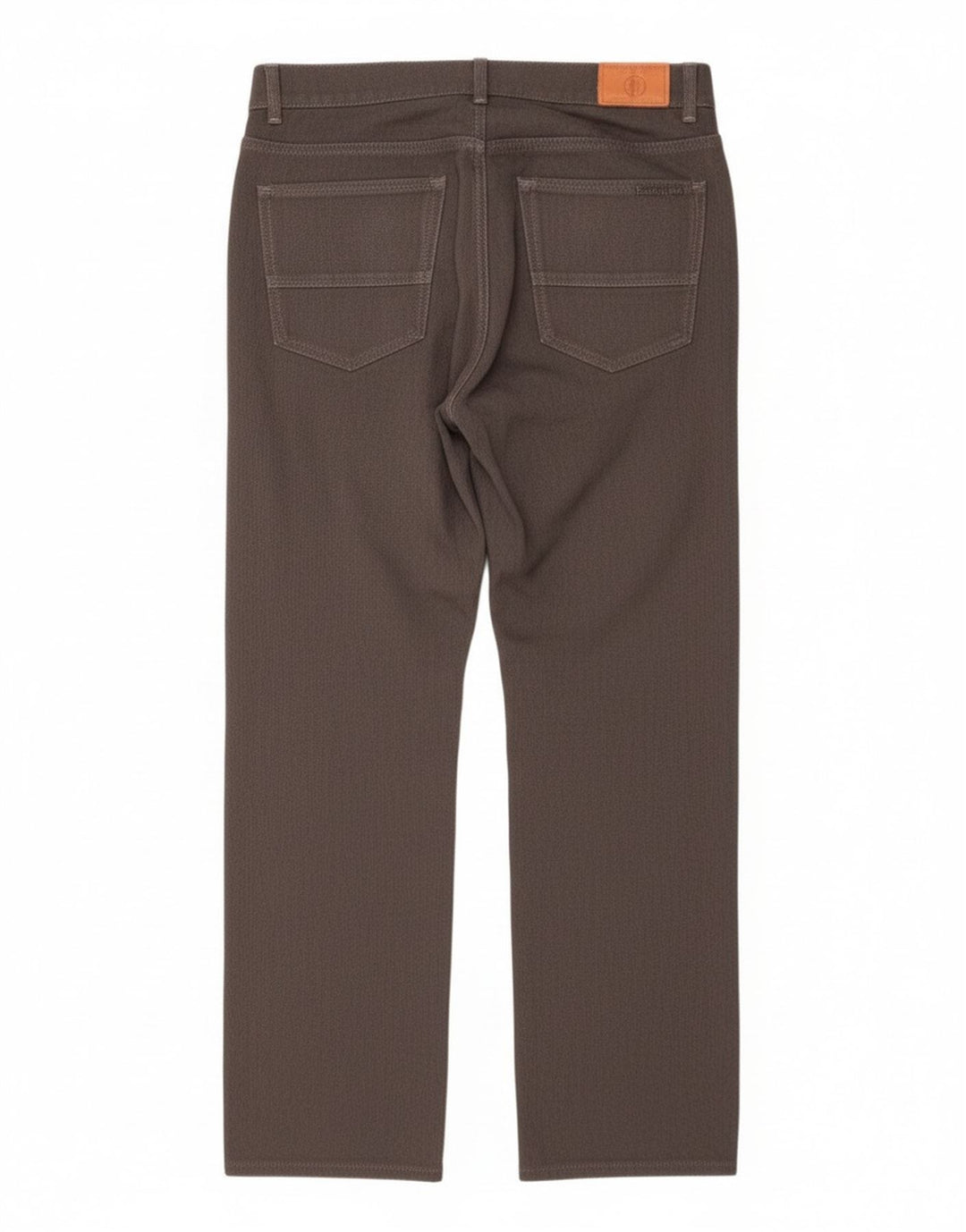 Trussardi Lige Casual Bukser til kvinder W33 L29 Grå Polyester