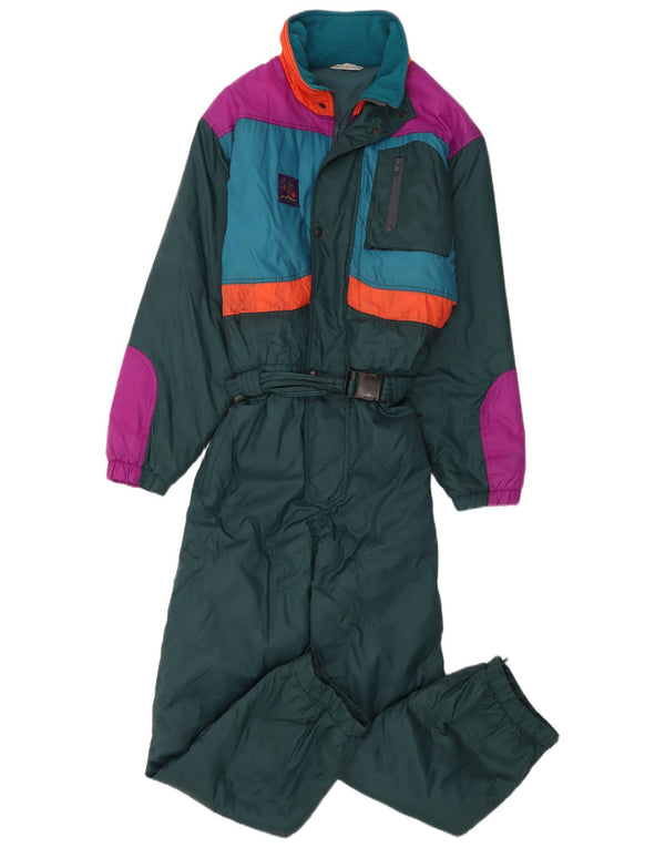 Brugi Herre Hætte Ski Jumpsuit IT 52 XL Grøn Colourblock Polyamid