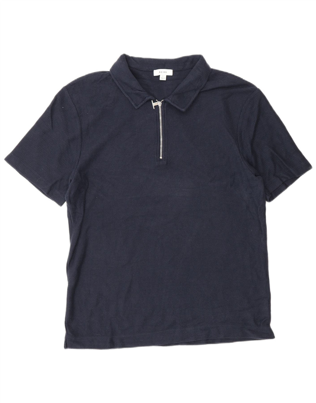 Reiss herre poloshirt XL marineblå bomuld