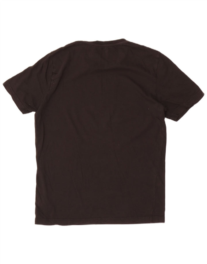 Puma Herre Grafisk T-Shirt Top Medium Sort Bomuld