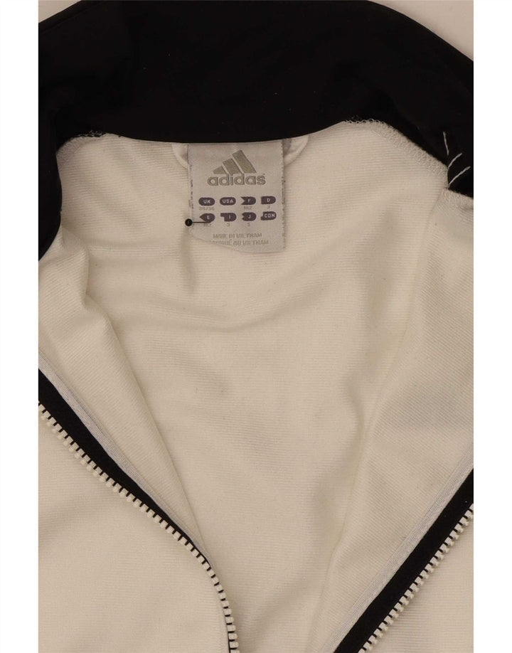 Adidas Træningsdragt til mænd, topjakke UK 34/36 Small White Colourblock