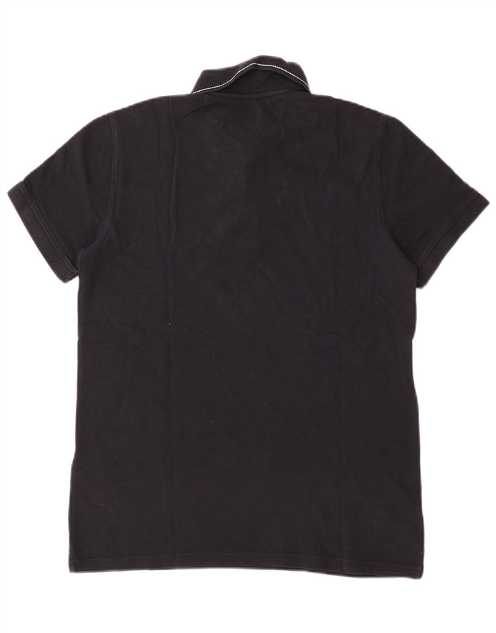 Massimo Dutti Herre poloshirt Medium Navyblå Bomuld