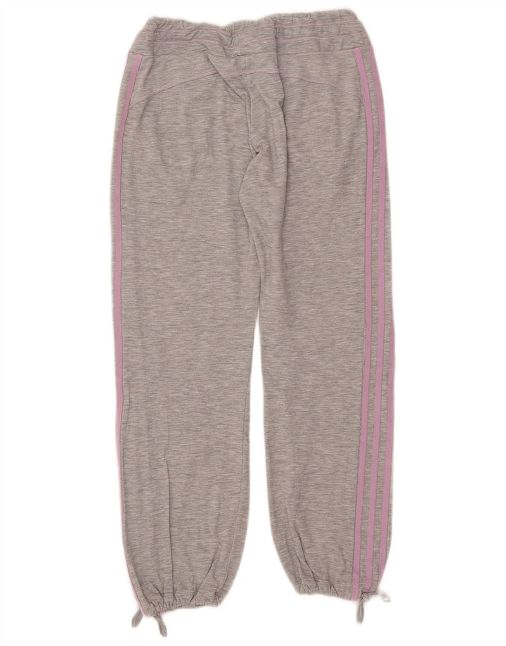 Adidas Dame træningsdragt Bukser Joggers UK 10 Small Grey Polyester