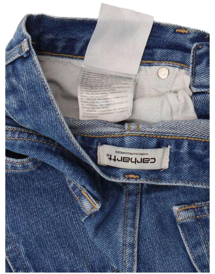 Carhartt Dame Slim Jeans W26 L25 Blå Bomuld