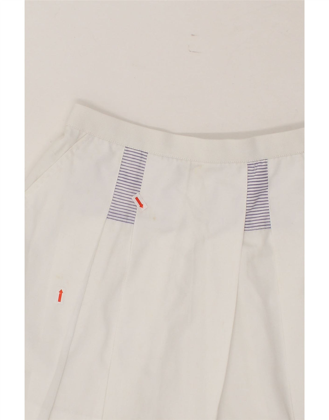 FILA Womens Mini Skirt IT 42 Medium W25  White Vintage Fila and Second-Hand Fila from Messina Hembry 