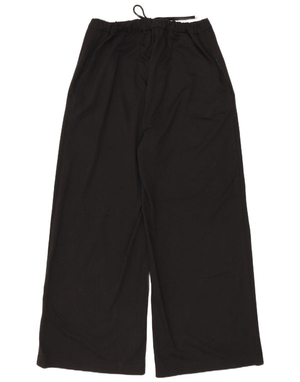 Marks & Spencer Kvinder Højtaljede Casual Bukser UK 14 Large W32 L29 Sort