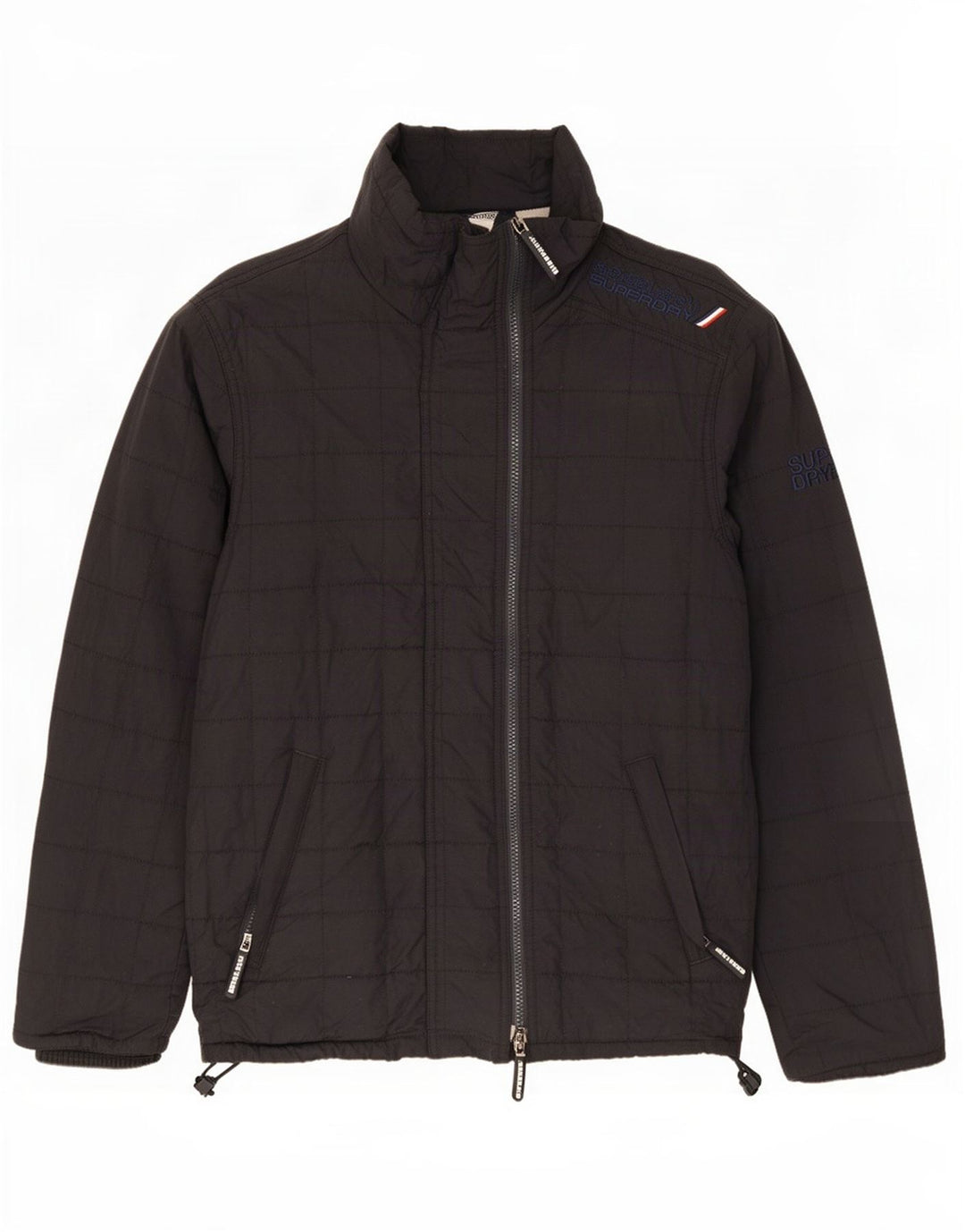 Superdry Polstret Herrejakke UK 38 Medium Sort Nylon