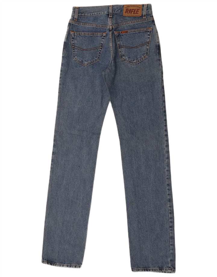 Rifle Dame Straight Jeans W28 L34 Blå Bomuld