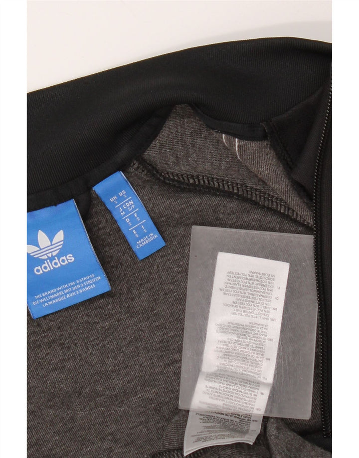 Adidas Træningsdragt til mænd, topjakke, lille sort polyester