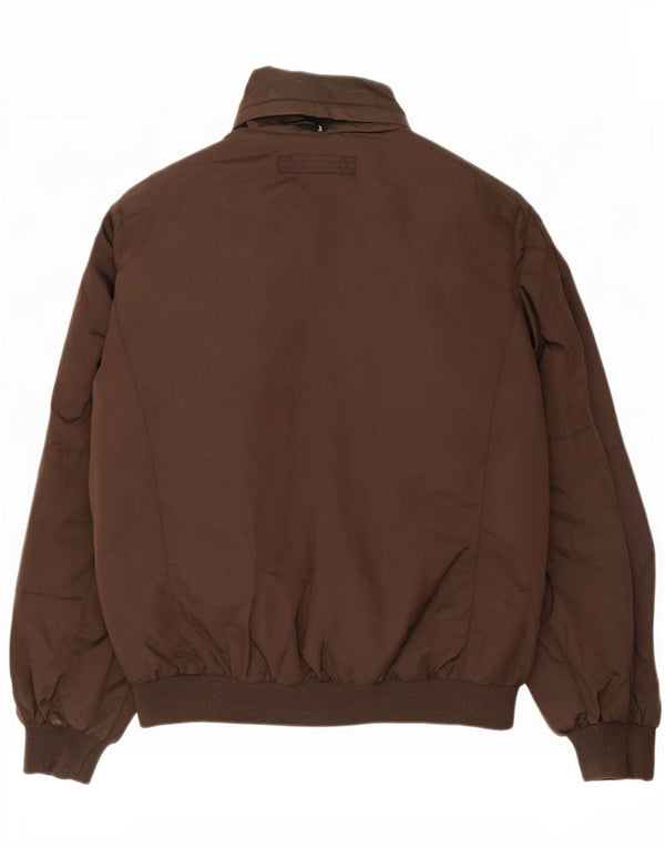 Fordocks Herre Hooded Bomber Jacket UK 46 3XL Brun Nylon