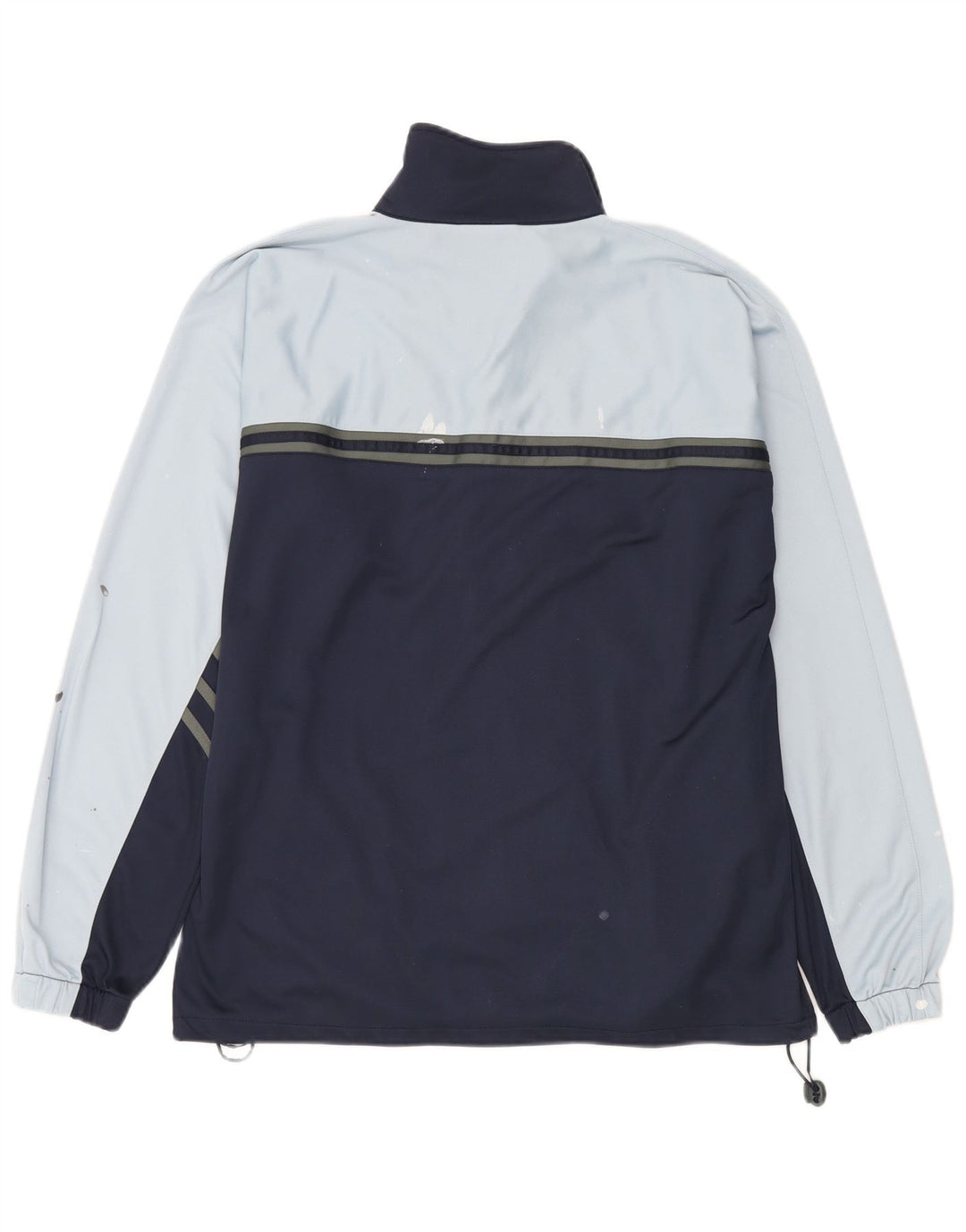 Asics Træningsdragt til mænd Topjakke Stor marineblå Colourblock Polyester