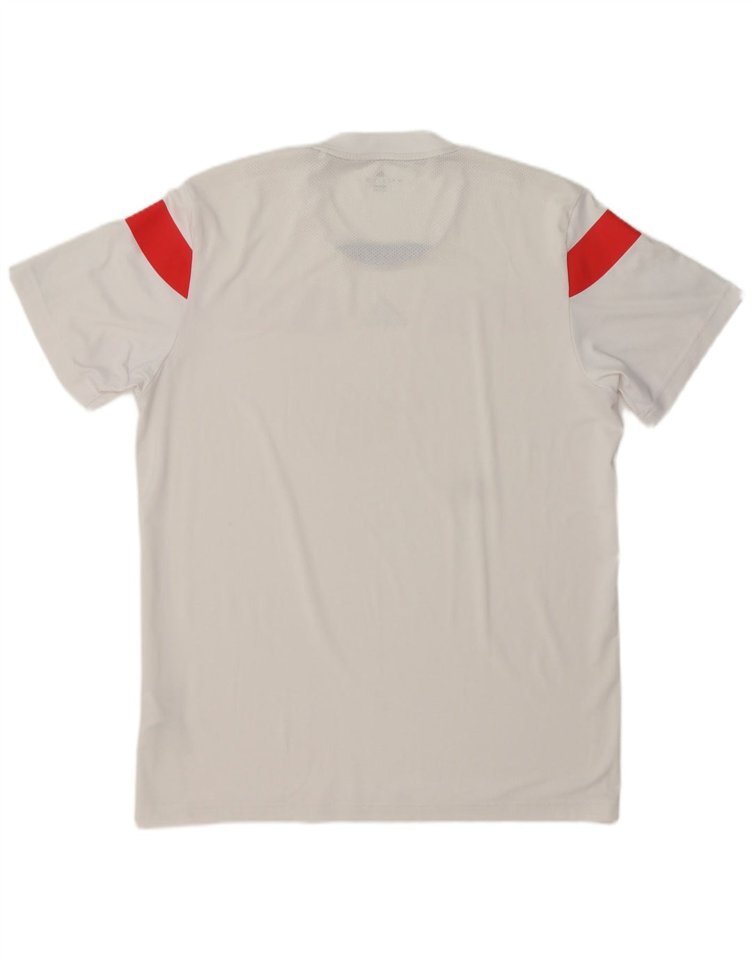 Adidas Herre Climacool Grafisk T-Shirt Top Stor Hvid Colourblock Polyester