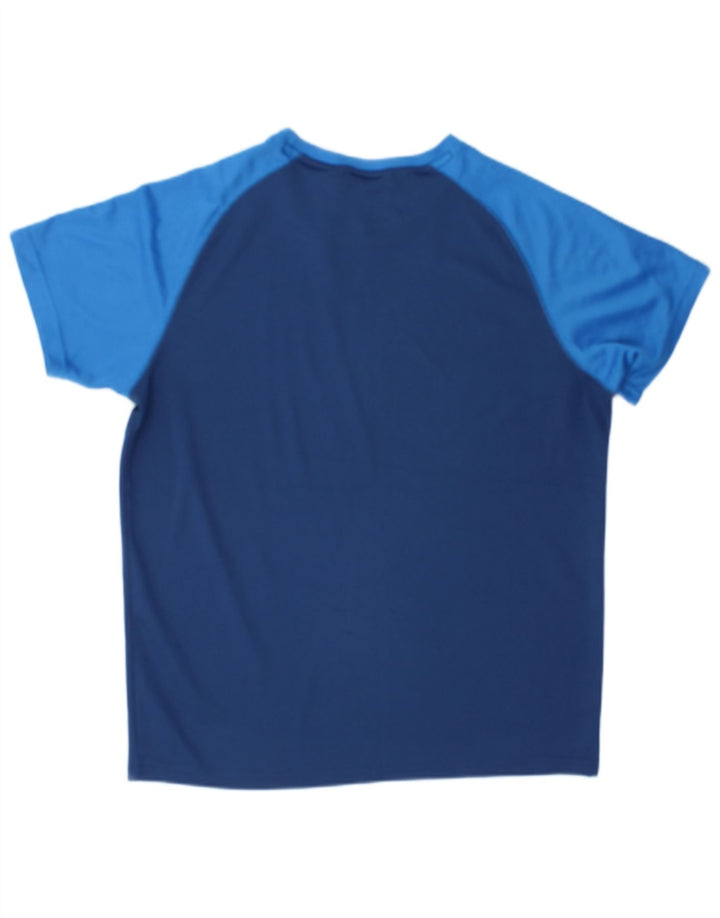 MOUNTAIN WAREHOUSE Herre IsoCool T-Shirt Top Medium Blue Colourblock