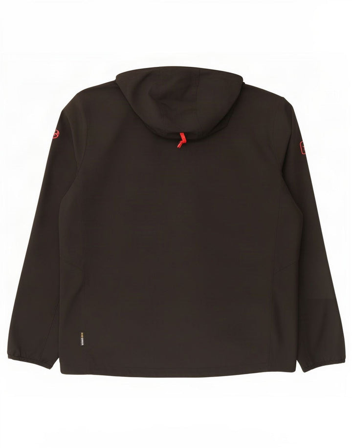 Jack Wolfskin Herre hættetræningsdragt Topjakke UK 48 2XL Sort Polyester