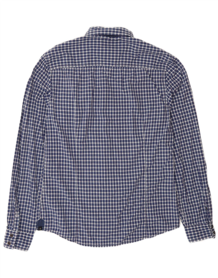 Guess Herre Slim Fit skjorte Medium Blue Gingham
