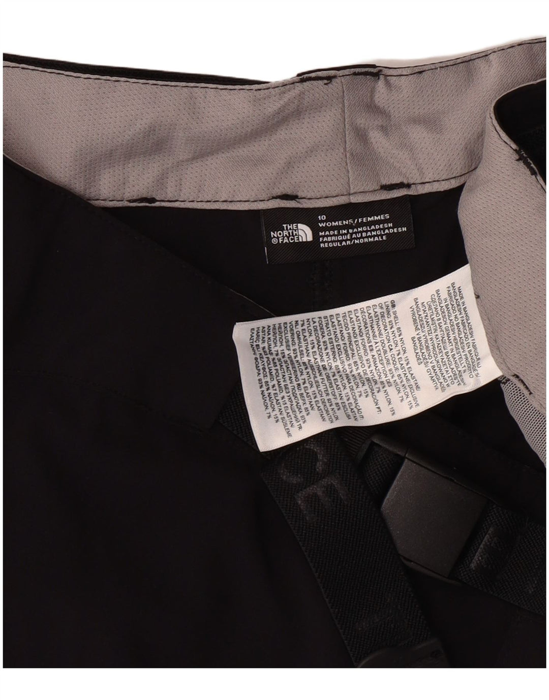 THE NORTH FACE Dame vandtætte bukser UK 10 Small W32 L32 Sort