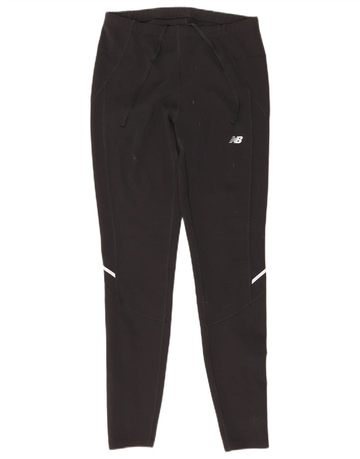 New Balance Dame Grafiske Leggings UK 12 Medium Sort
