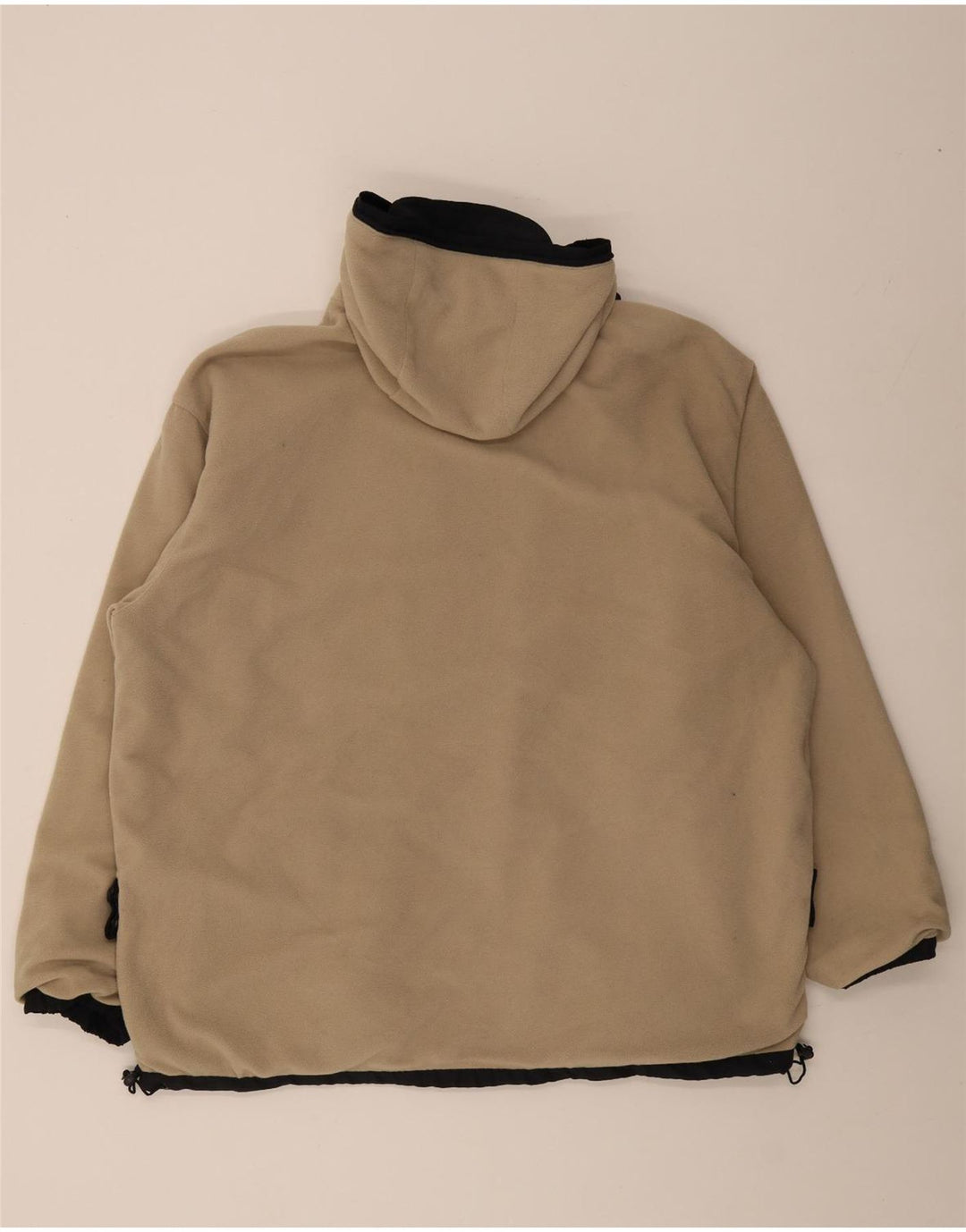 Kappa Herre Hooded Loose Fit Vendbar jakke UK 40 Large Black Polyester