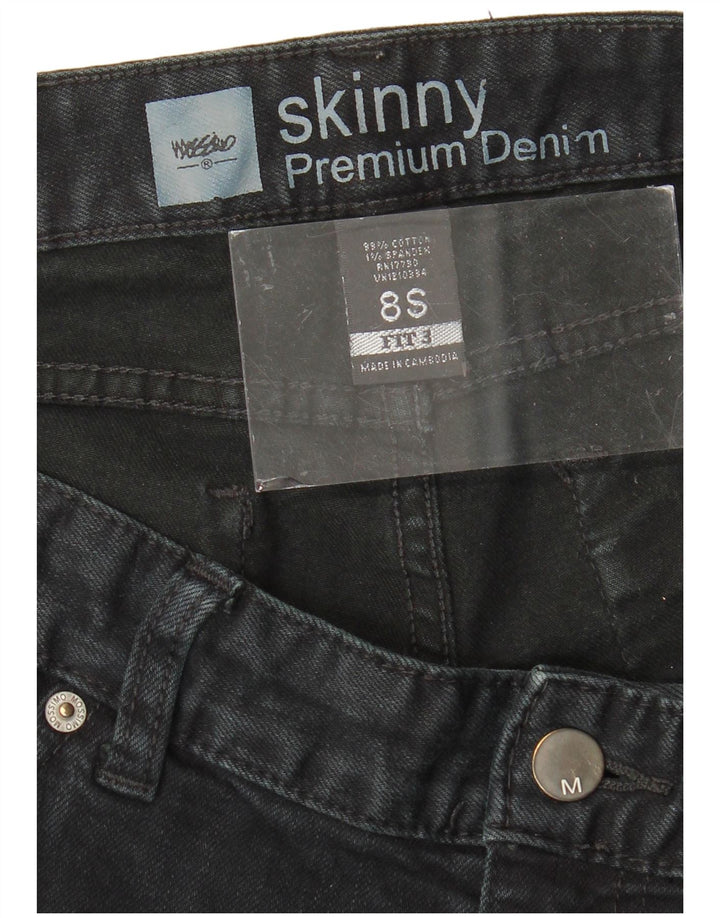 Mossimo Dame Lavtalje Skinny Jeans US 8 Medium W34 L30 Grå Bomuld