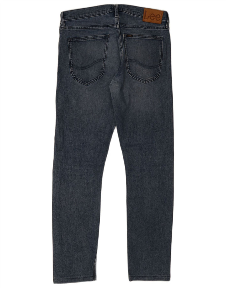 Lee Herre Luke Slim Jeans W32 L32 Blå Bomuld