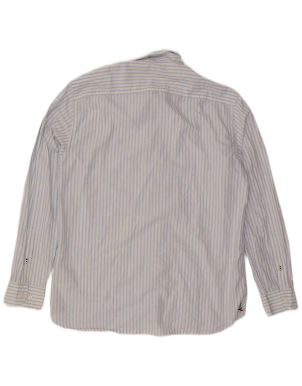 Tommy Hilfiger Herreskjorte XL Blå nålestribet bomuld
