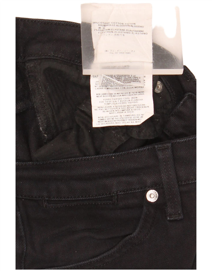 Replay Dame Slim Jeans W29 L32 Sort Bomuld