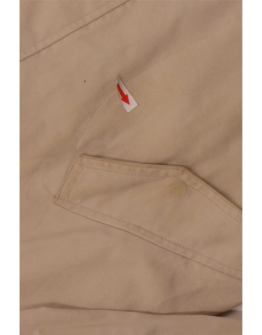 Joules Regnjakke med hætte til kvinder UK 12 Medium Beige Bomuld