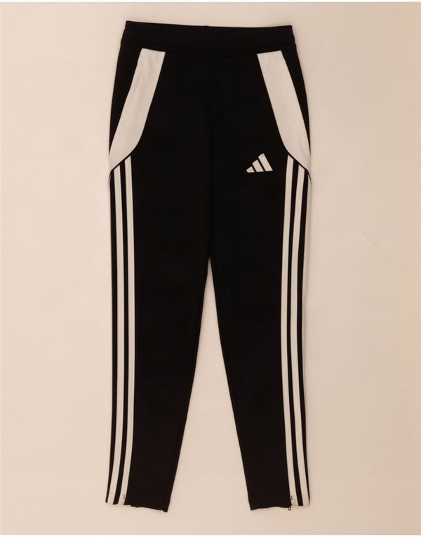 Adidas Boys Aeroready Tracksuit Bukser 9-10 år Sort Colourblock