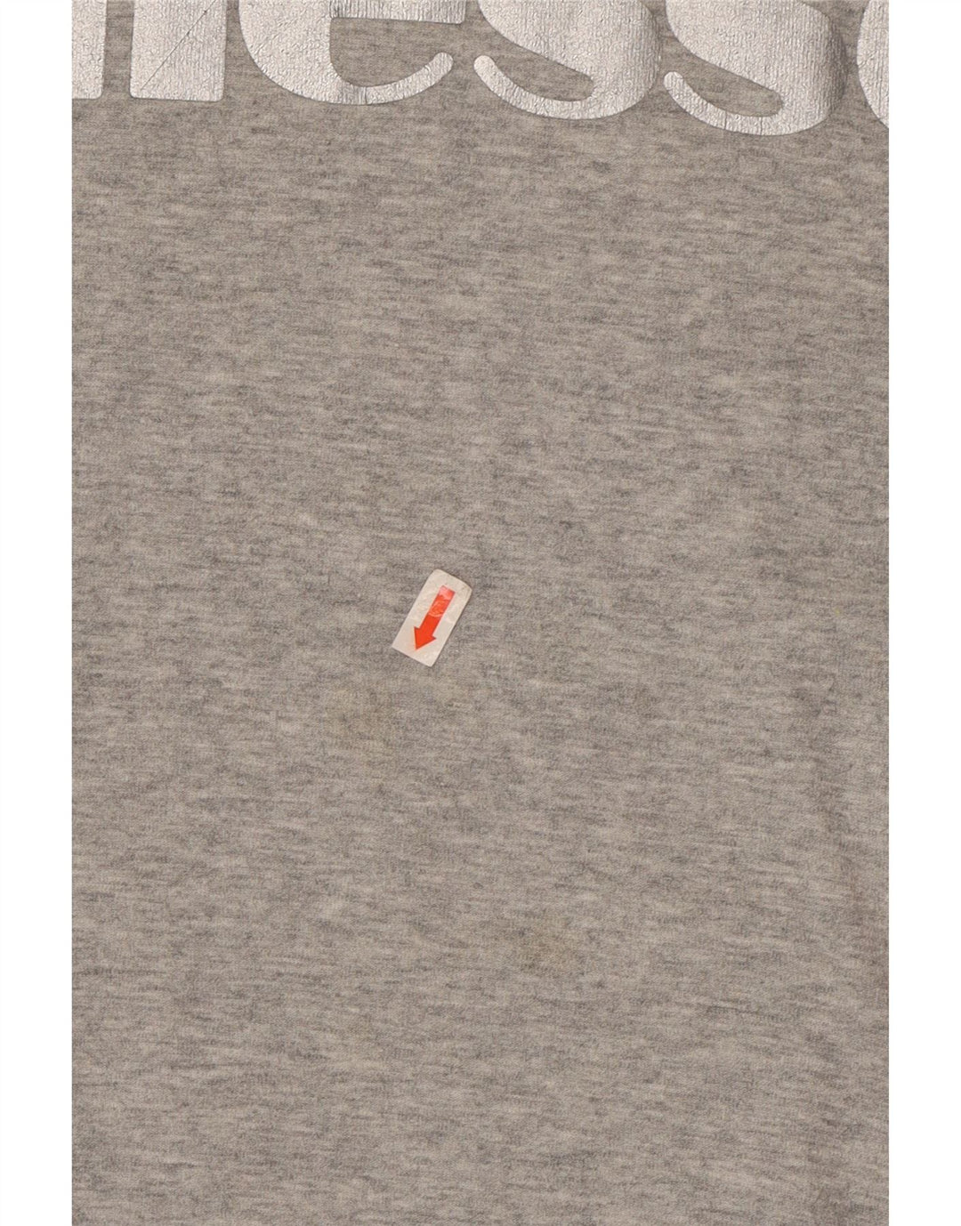 ELLESSE Womens Graphic Sweatshirt Jumper UK 8 Small Grey Colourblock