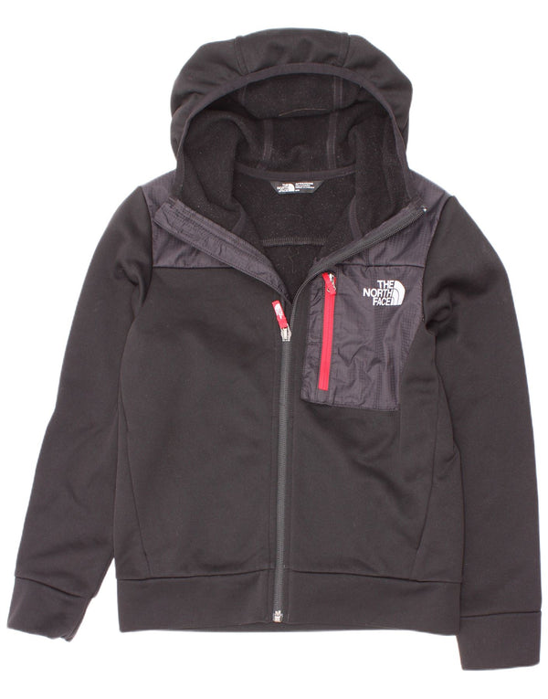 The North Face Boys Hættetrøje med lynlås 9-10 år Medium Sort Colourblock