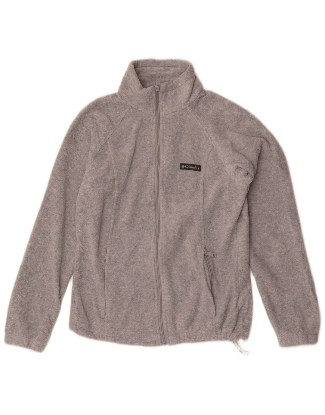 Columbia Dame Fleecejakke UK 14 Medium Grey Polyester