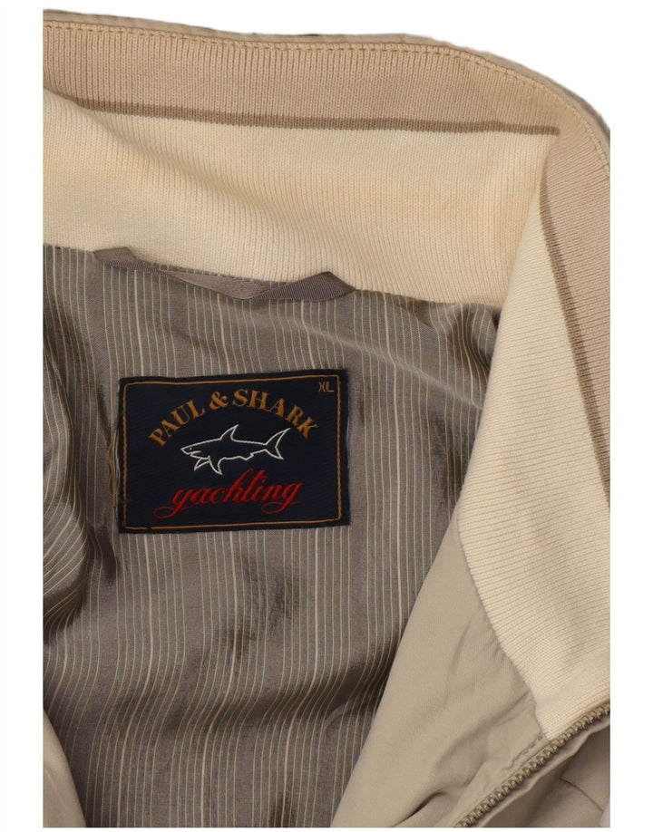 Paul & Shark Herre Bomber Jacket UK 42 XL Grå Polyester