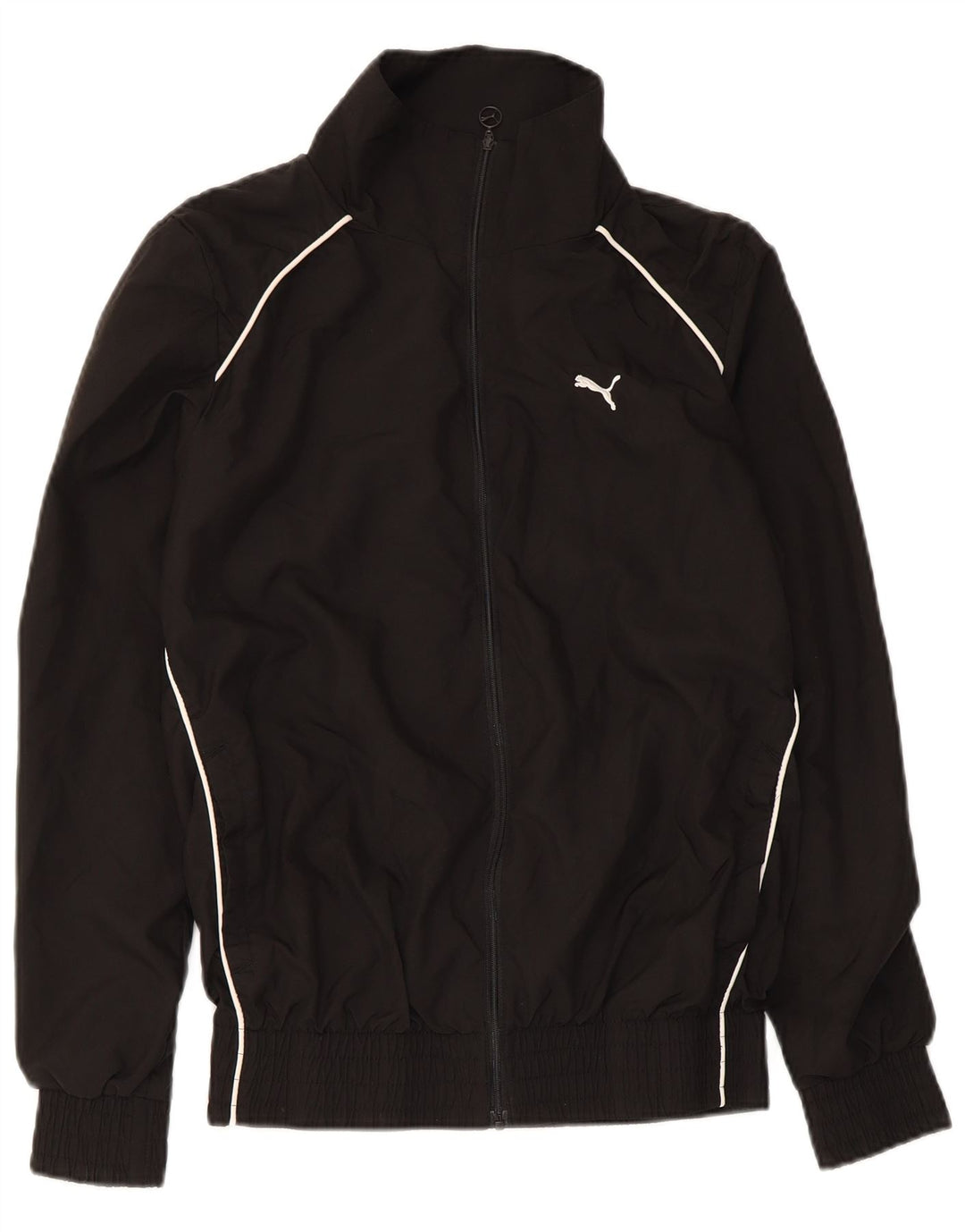 Puma træningsdragt topjakke til kvinder UK 10 Lille sort polyester