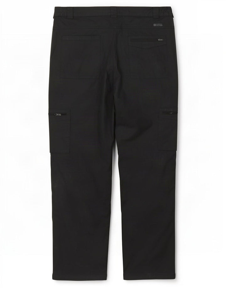 Mountain Warehouse Herre Vandre Cargo Bukser W36 L29 Sort Polyester