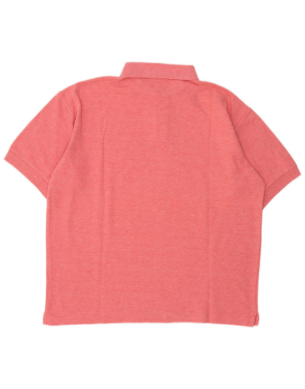 Fila Polo Shirt til mænd IT 50 Medium Rød Flecked Bomuld