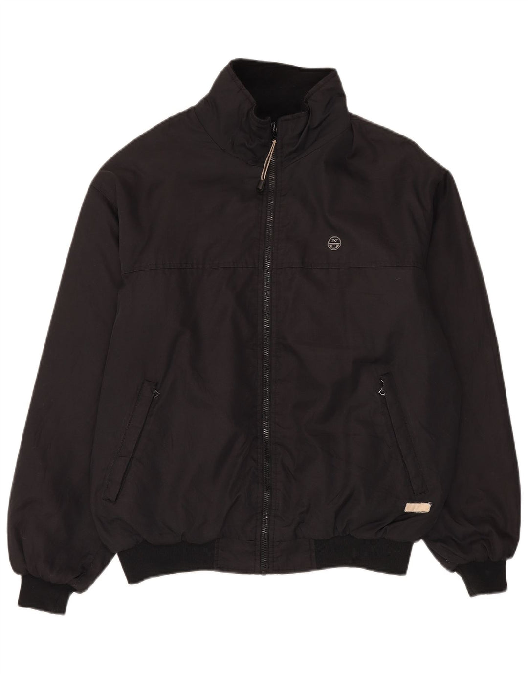 North Sails Herre Bomber Jacket UK 42 XL Sort Polyamid