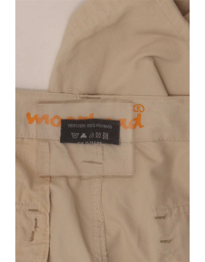 Moorhead Herre Straight Cargo Bukser W34 L34 Beige Polyamid
