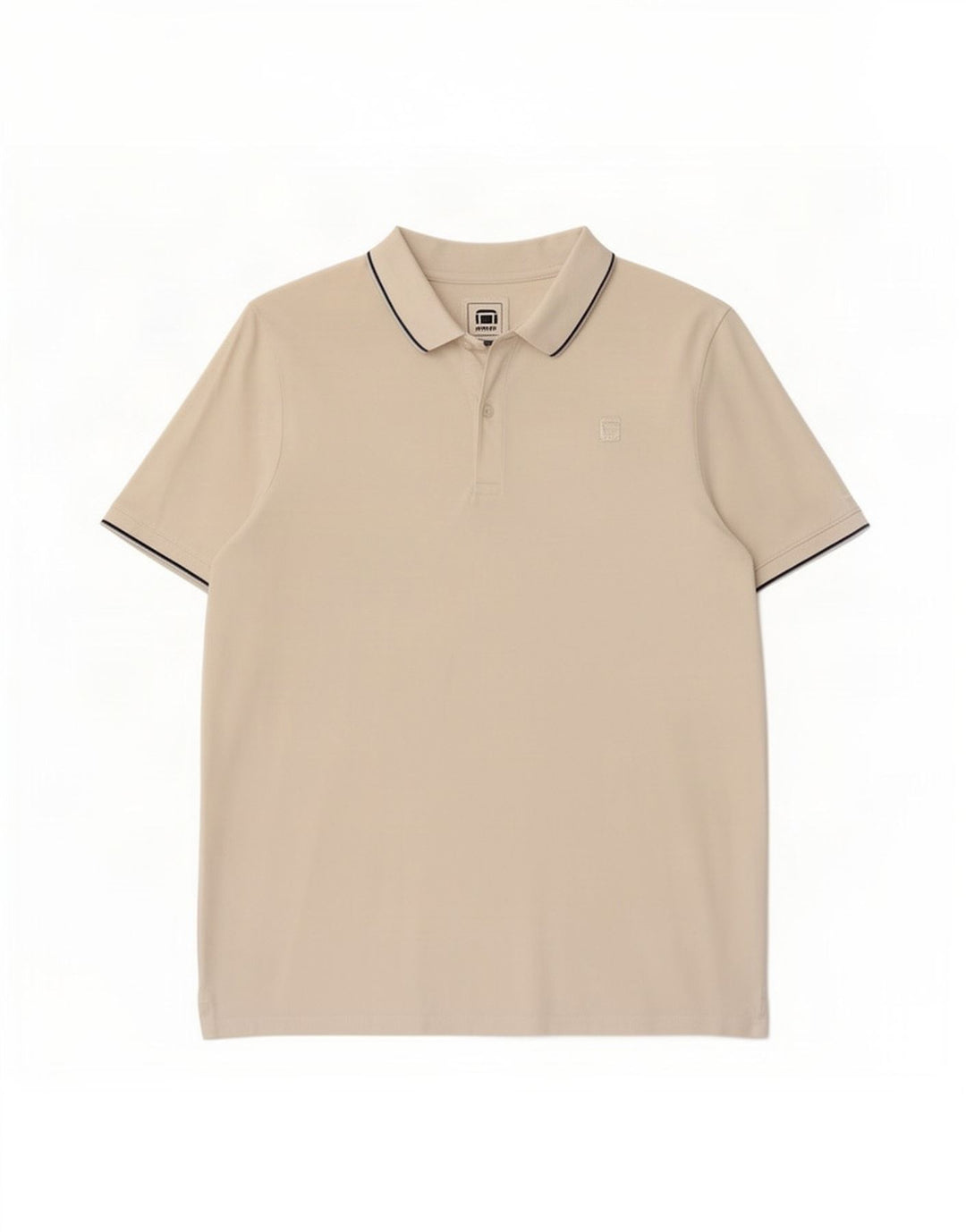 G-Star herre poloshirt Medium hvid bomuld