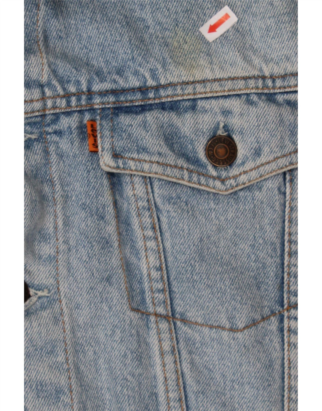 LEVI'S Boys Denim Jacket 9-10 Years Blue Vintage Levi's and Second-Hand Levi's from Messina Hembry 