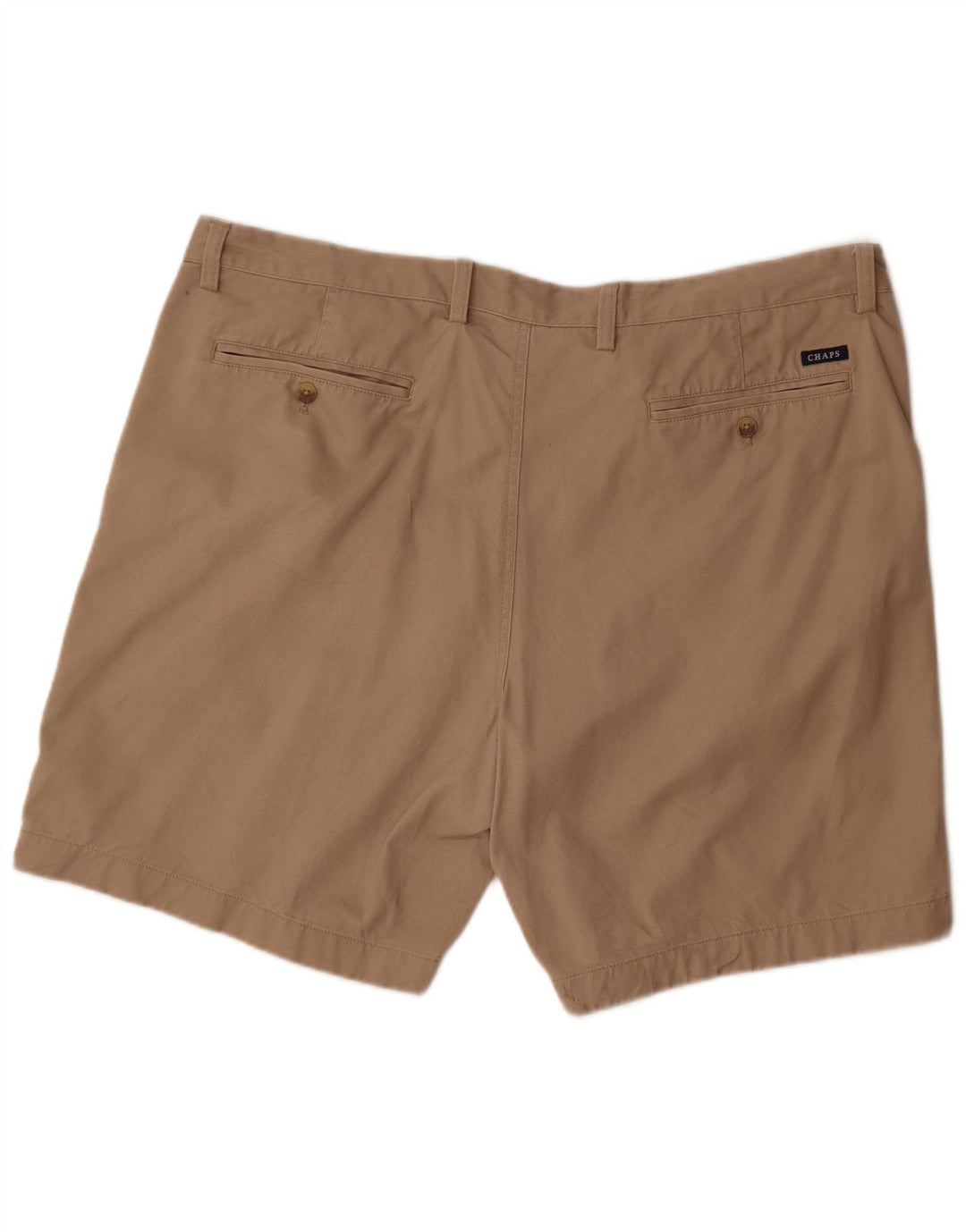 Chaps Herre Chino Shorts W42 2XL Beige Bomuld