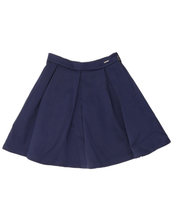 GUESS A-line nederdel til kvinder W28 Medium marineblå polyester