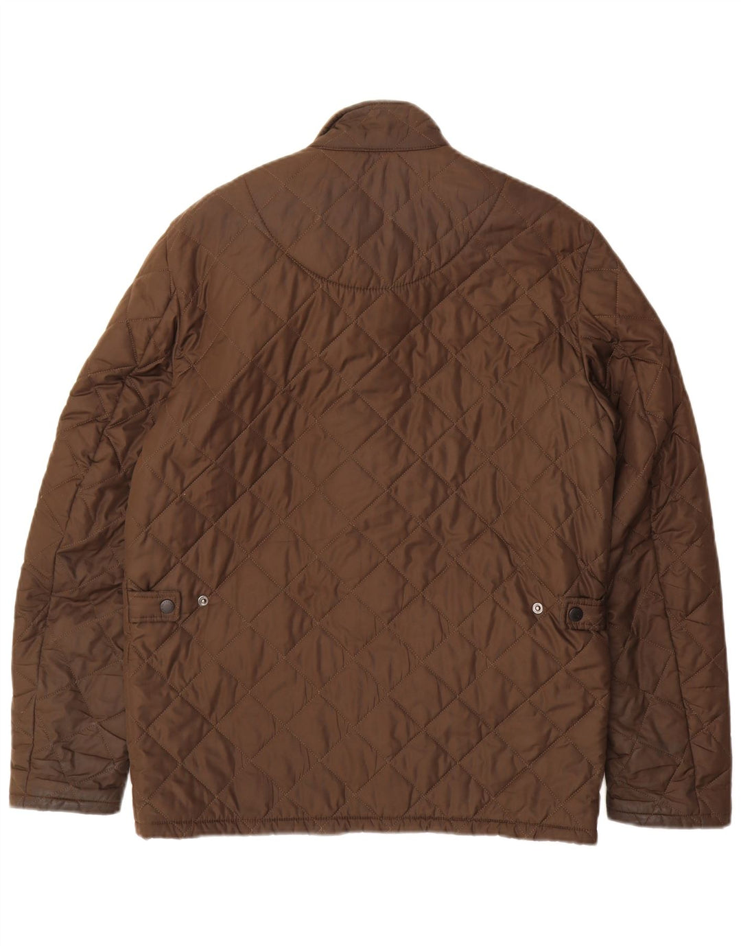Barbour Herre quiltet jakke UK 36 Lille brun polyester