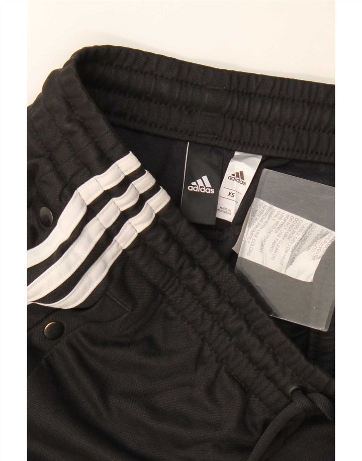 Adidas træningsdragt bukser til kvinder UK 6 XS sort polyester