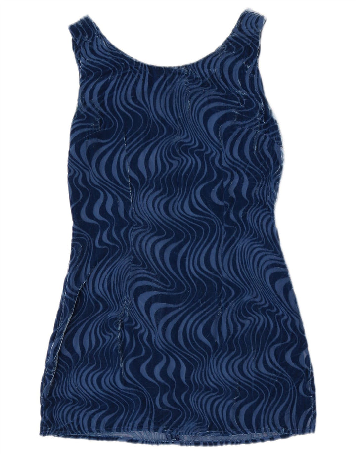 List Boutique Dame Ærmeløs Bodycon Kjole IT 42 Medium Navy Blue